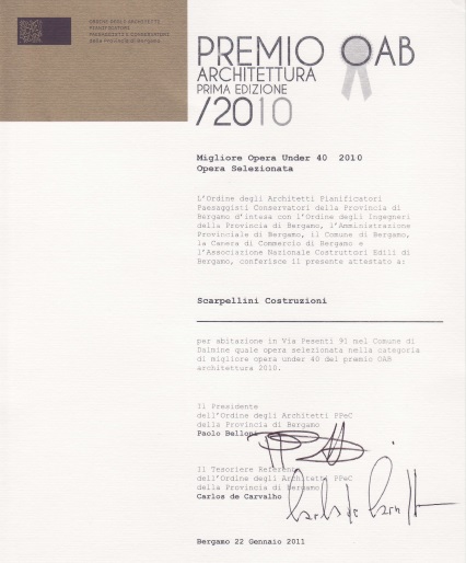 Premio OAB 2010